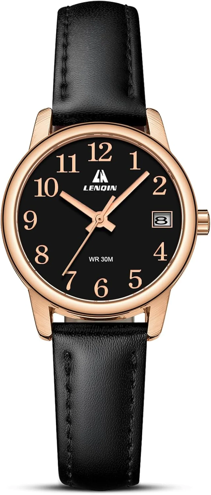 Womens Watch with Leather Strap