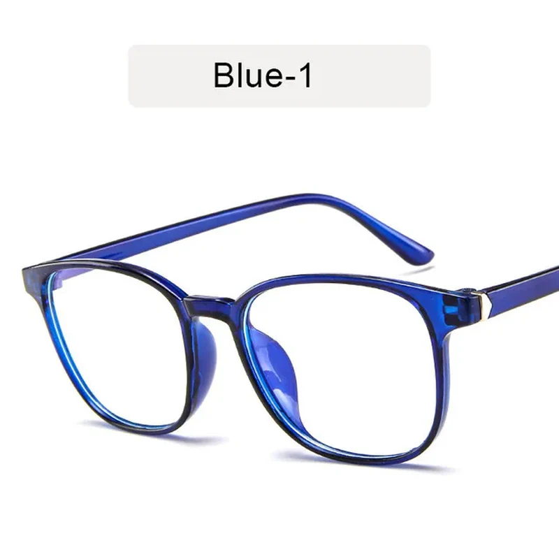Transparent Square Computer Glasses Unisex