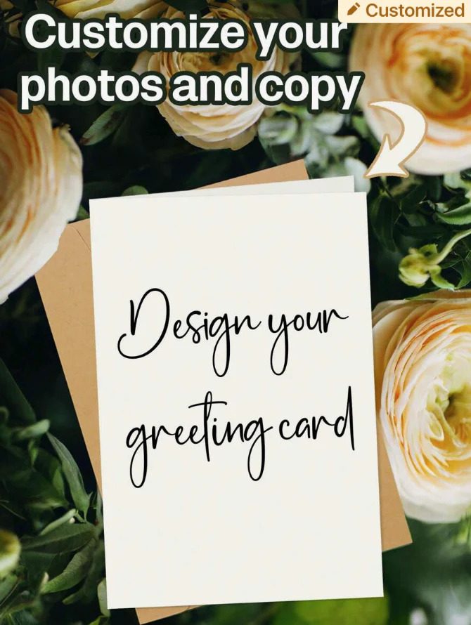 Customized Love Card