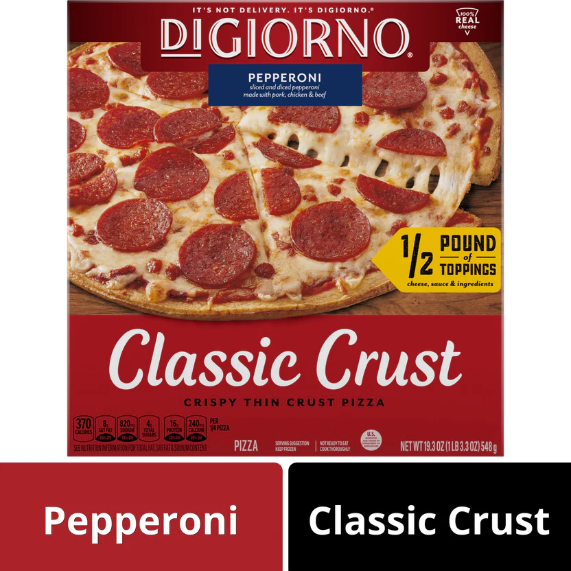 Pepperoni Classic Crust Pizza Free Coke