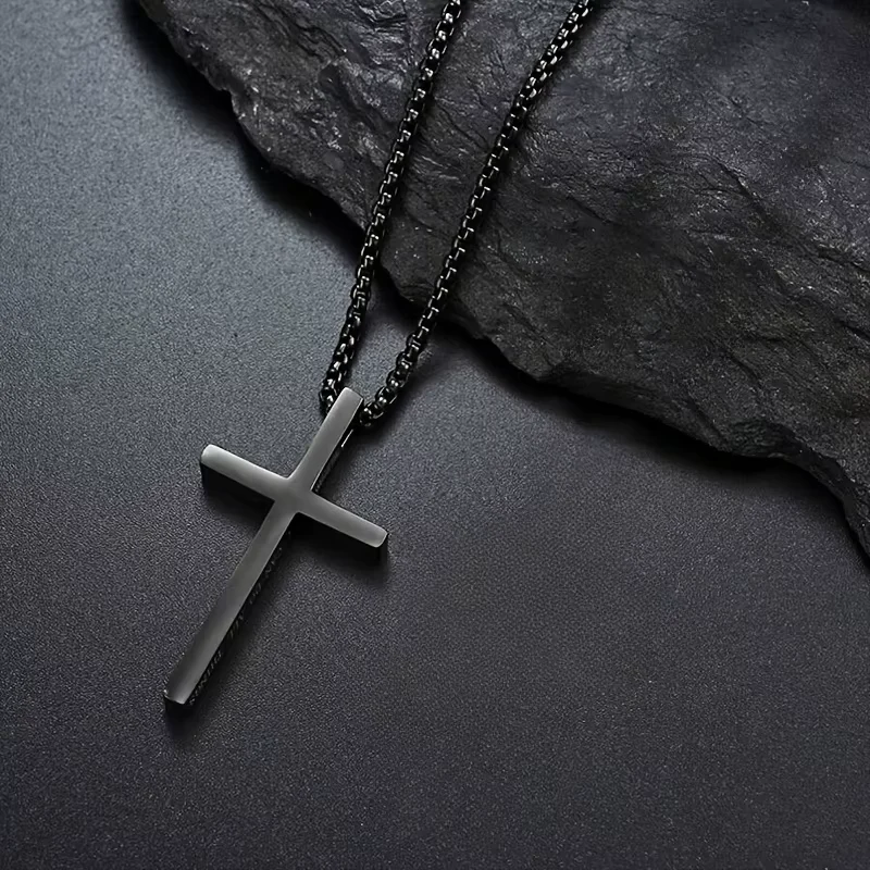Cross Stainless Steel Necklaces for Man